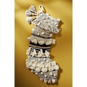 Anthropologie x All Roads Design Textured Christmas Stocking $128